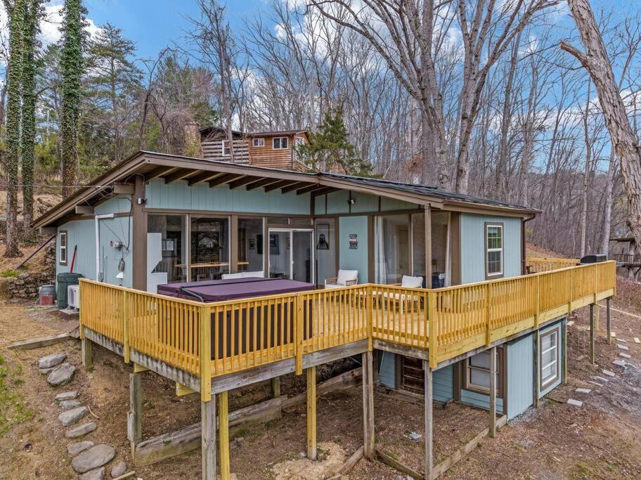 Lazy Lake 3Br Cabin W/ Mtn Views + Hot Tub +Wi-Fi Luray Eksteriør billede